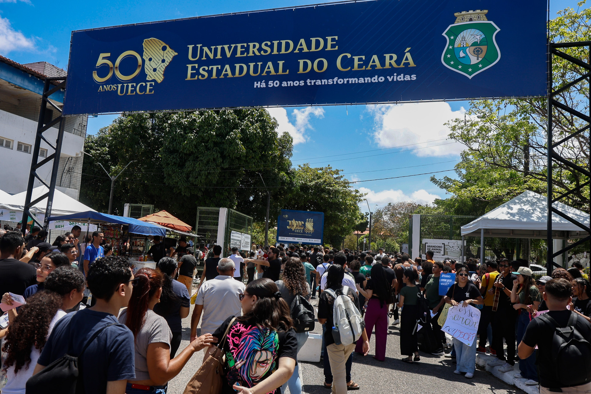 ￼CAMPUS Itaperi da Universidade Estadual do Ceará (Uece)   (Foto: DANIEL GALBER/ESPECIAL PARA O POVO)