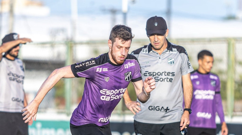 Treino do Ceará no CT de Porangabuçu