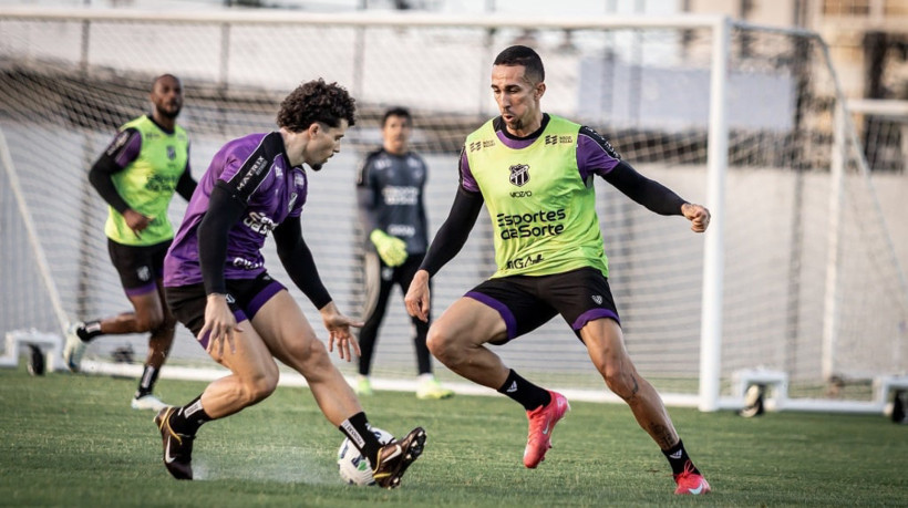 Treino do Ceará no CT de Porangabuçu
