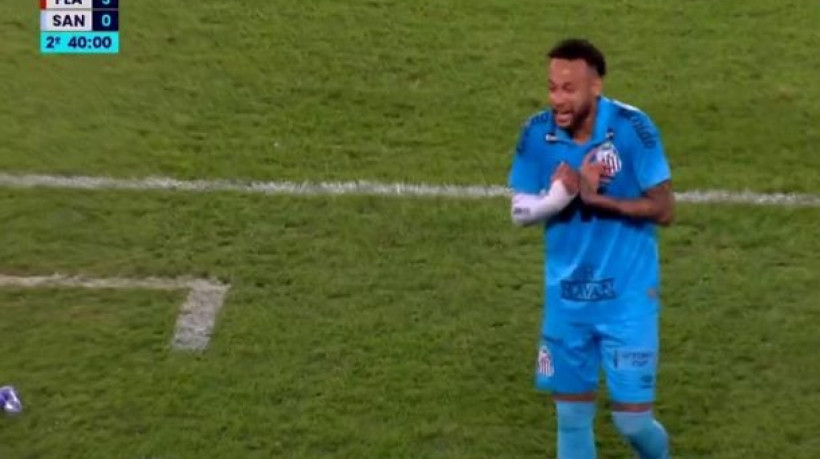 O, atualmente, comunicador fez duras críticas ao comportamento do camisa 10 durante a derrota do Santos por 3 a 2 para o Flamengo, no Maracanã