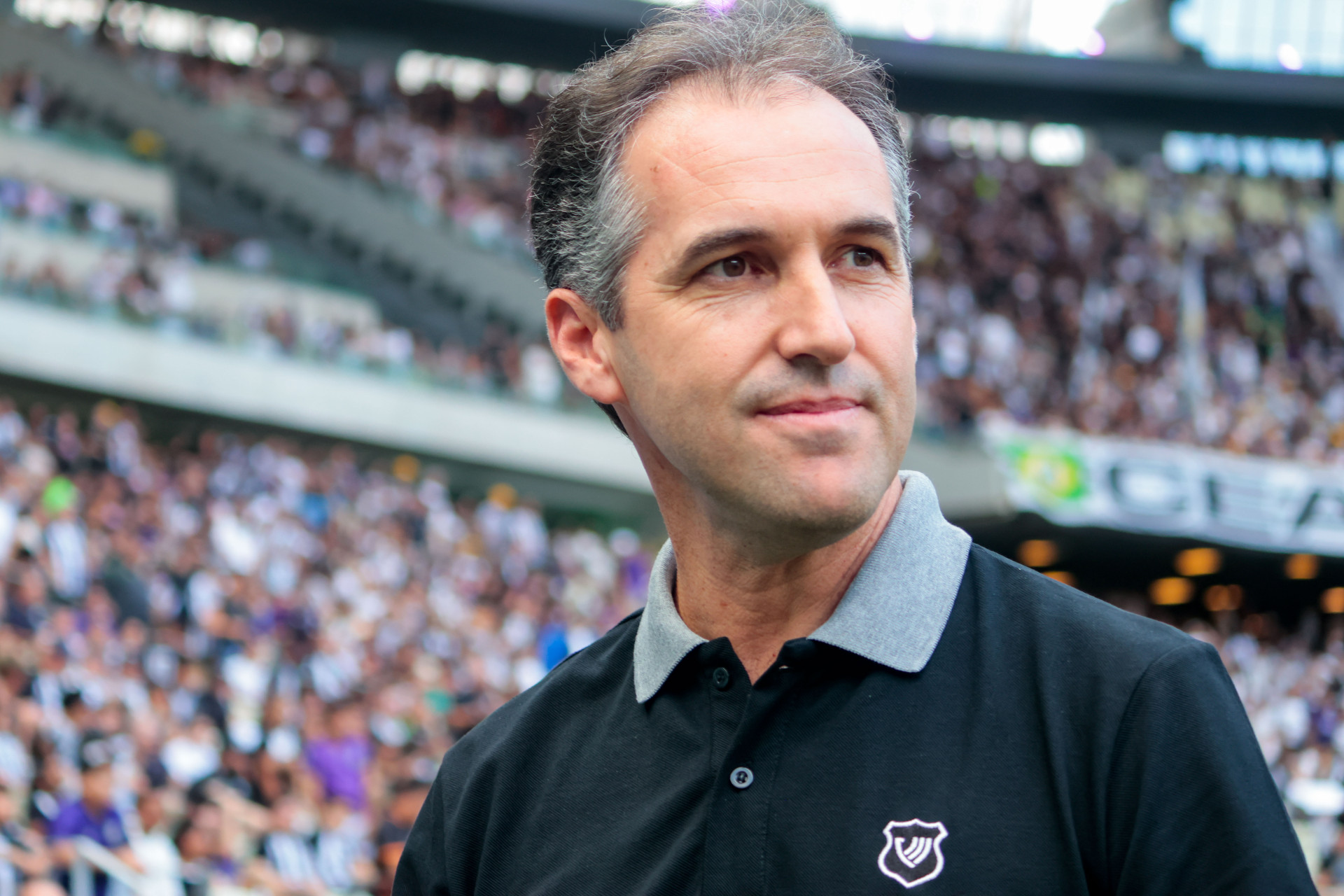 Léo Condé, que comanda o Ceará desde o fim de junho de 2024, é o terceiro técnico mais longevo da Série A (Foto: Samuel Setubal/O POVO)