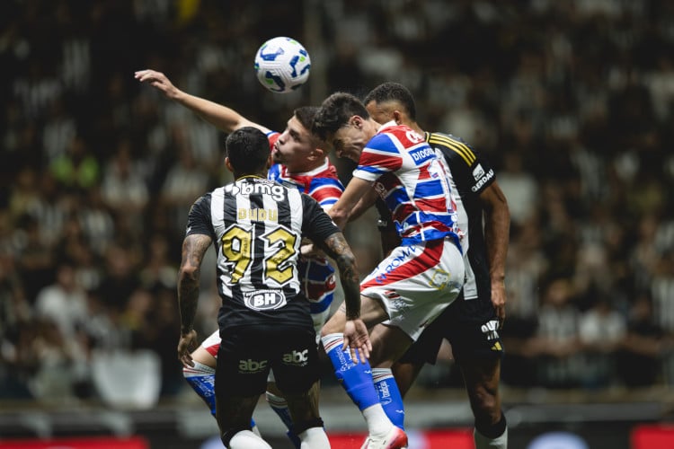 Partida entre Atlético-MG e Fortaleza pela Série A 2025