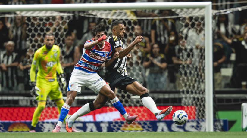 Partida entre Atlético-MG e Fortaleza pela Série A 2025