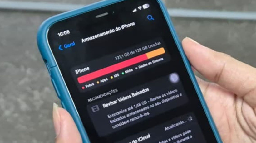 Para economizar memória, é possível desativar algumas funções do smartphone da Apple. Saiba quais