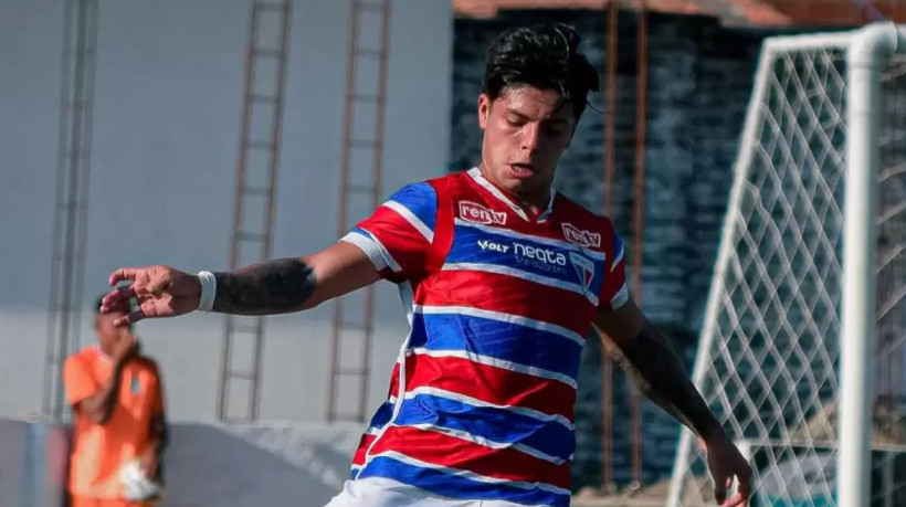 Tomás Roco é atacante das categorias de base do Fortaleza e acumula convocações para a seleção chilena sub-20
