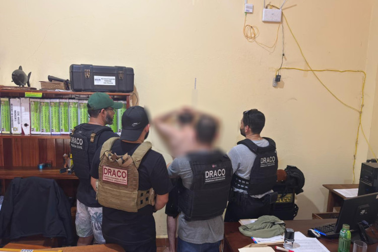 Equipe da Draco prendeu 