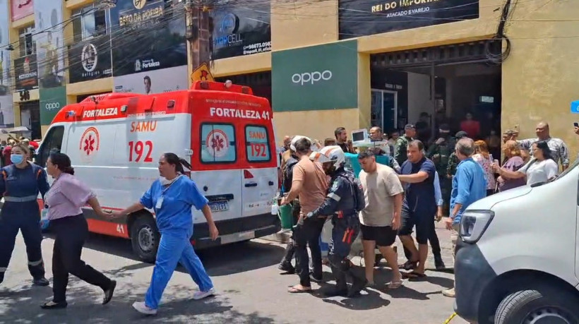 Incêndio atinge Hospital César Cals na manhã desta terça-feira, 13