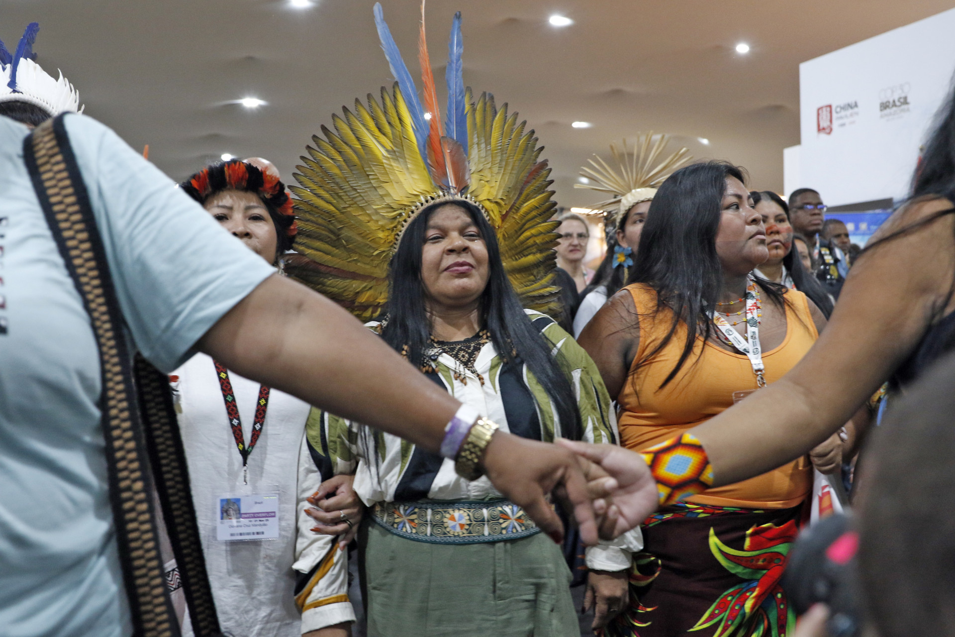 Sônia Guajajara articulou demandas históricas (Foto: Bruno Peres/Agência Brasil)