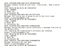 Mensagem de fevereiro de 2018