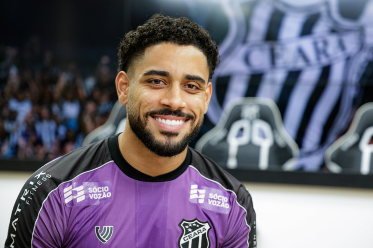 FORTALEZA, CE,  BR - 13.11.25 Na foto: Matheus Bahia, Jogador do Ceará Espoting Club  (Fco Fontenele/O POVO)