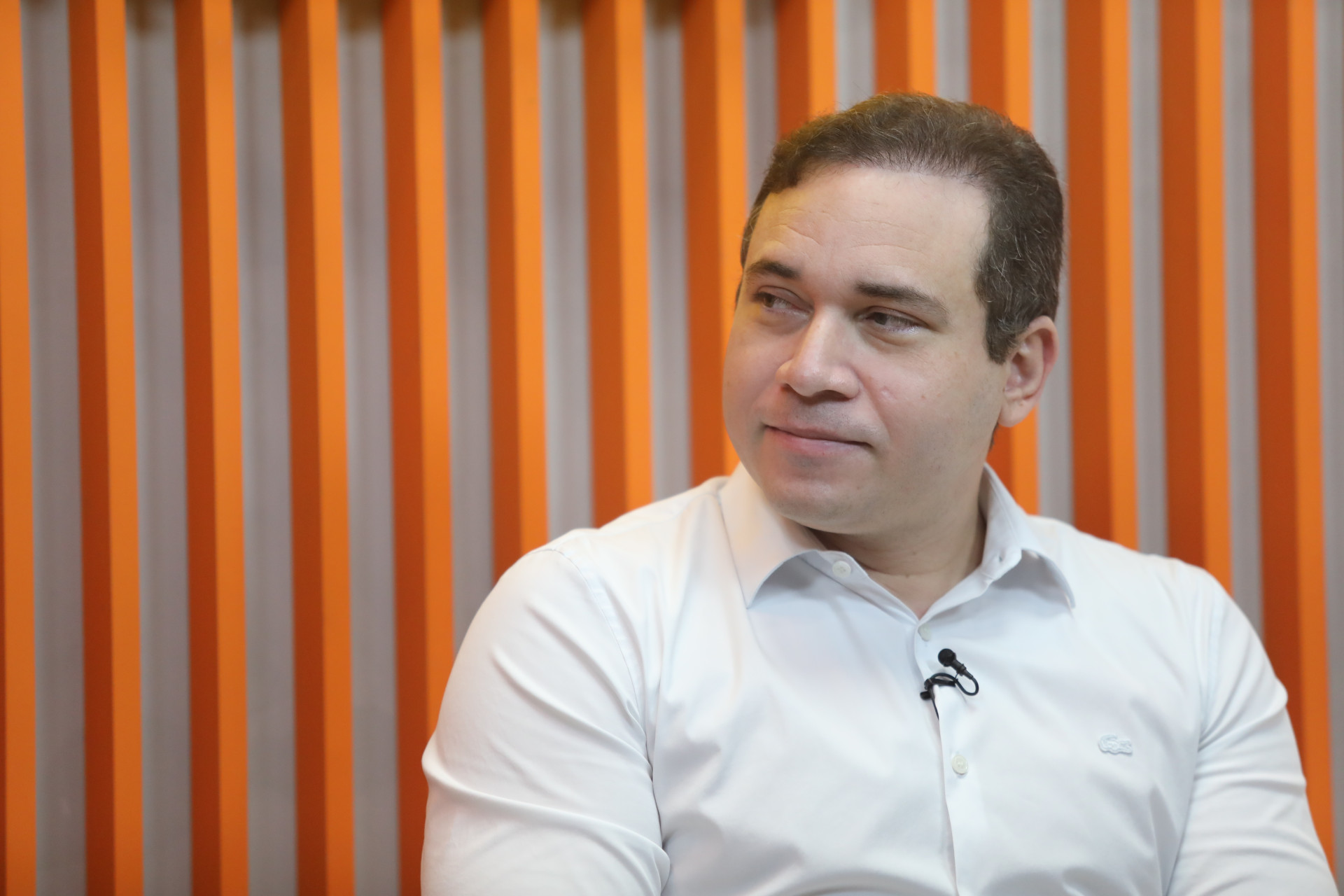 Haroldo Martins, CEO do futebol do Ceará, durante o 