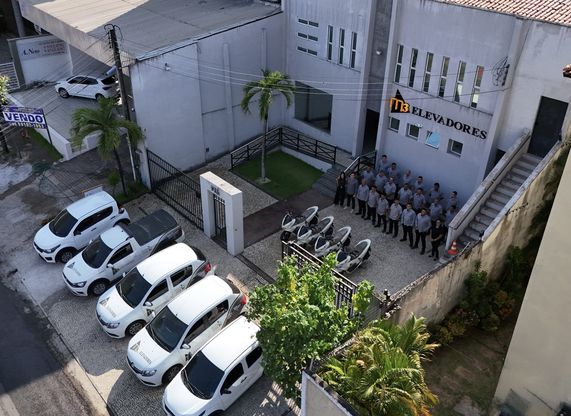 Equipe da M3 Elevadores