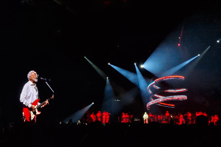 Primeiro show da turnê Tempo Rei, de Gilberto Gil, em Fortaleza