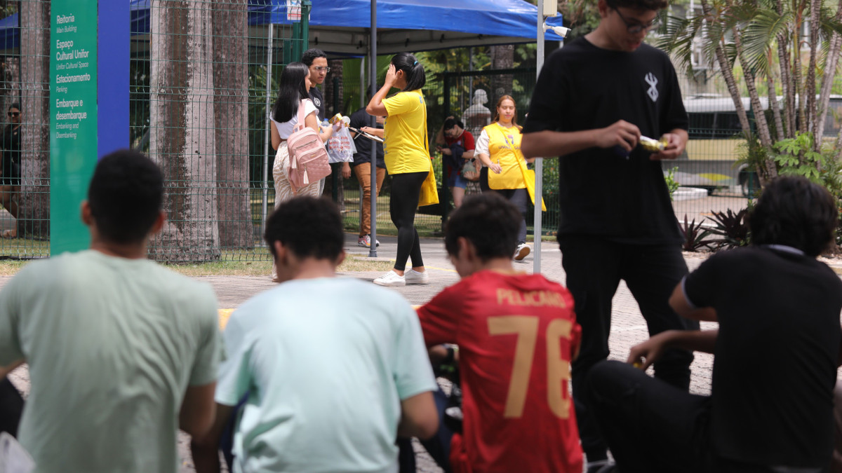 FORTALEZA-CE, BRASIL,16.11.2025: Segundo dia do Enem, Unifor.  (Fotos: Fabio Lima/OPOVO)