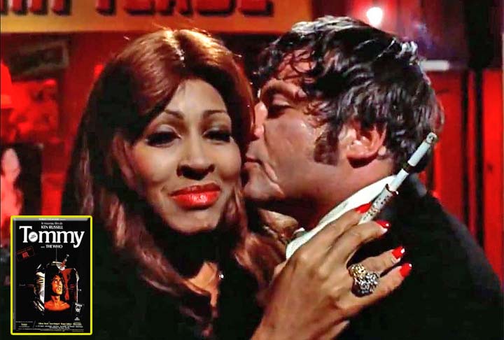 Não foi só na música que Tina Turner fez sucesso. No início dos anos 70, a artista já se aventurava também no cinema. Em 1975, estrelou o longa “Tommy”, que contava com o ator Jack Nicholson no elenco.