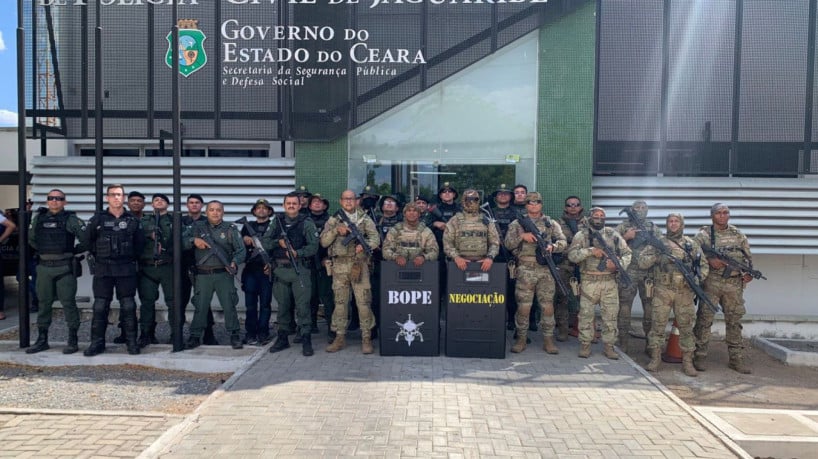 A ação contou com o apoio da Coordenadoria Integrada de Operações Aéreas (Ciopaer) da Secretaria da Segurança Pública e Defesa Social (SSPDS) 