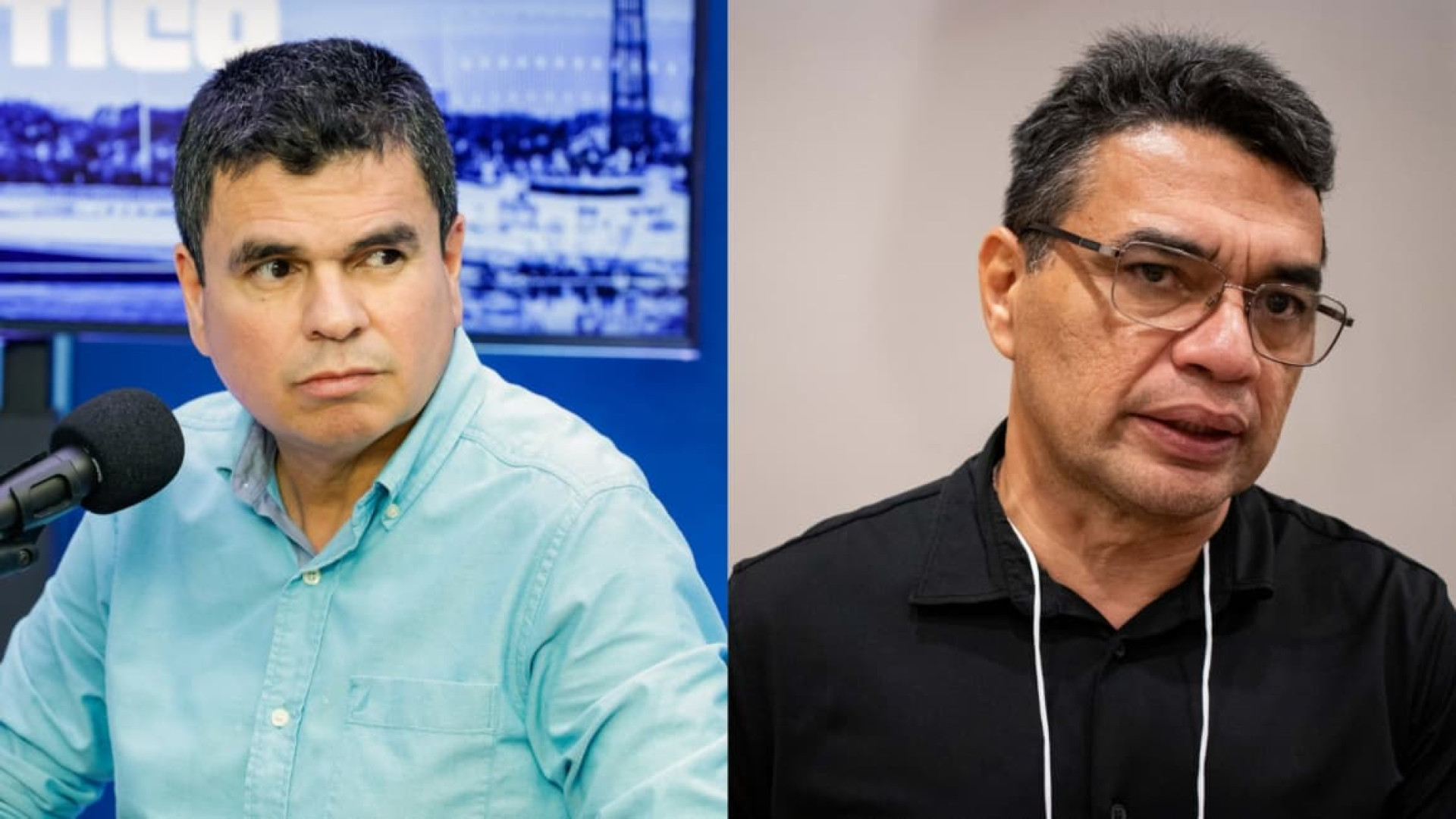 Chagas Vieira e Sargento Reginauro (Foto: FCO Fontenele / Samuel Setubal)