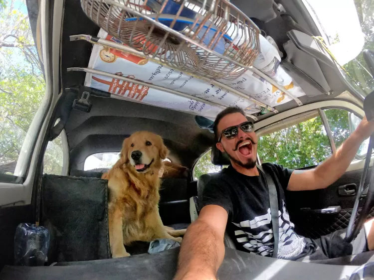  Jesse e Shurastey já haviam passado por 16 países, além do Brasil. O influenciador sempre postava fotos para eternizar a sua presença em cada local visitado. Takes sempre com alegria e motivação para as novas etapas da viagem. 