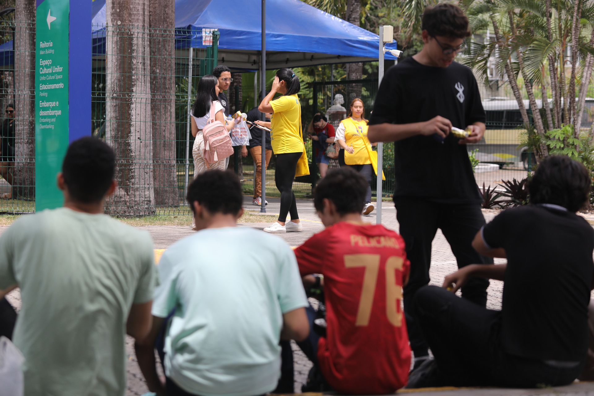 FORTALEZA-CE, BRASIL,16.11.2025: Segundo dia do Enem, Unifor.  (Fotos: Fabio Lima/OPOVO) (Foto: FÁBIO LIMA)