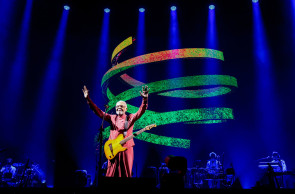 FORTALEZA, CEARÁ, BRASIL, 17-11-2025: Ultima Turne Tempo Rei de Gilberto Gil no CFO. (Foto: Samuel Setubal/ O Povo)