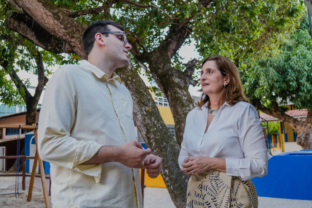 Gustavo passou por outras experiências profissionais, mas escolheu seguir os passos da mãe Emília(Foto: FERNANDA BARROS)