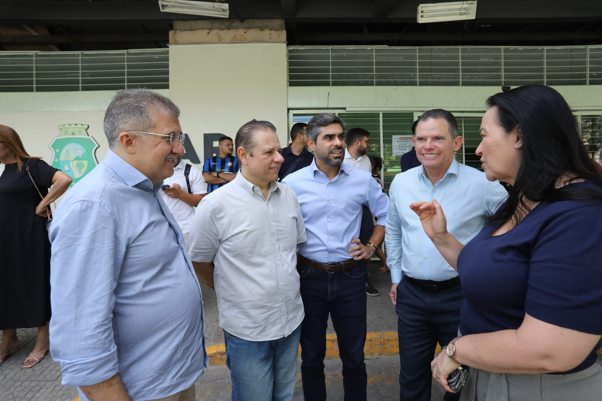 Deputados estaduais do PDT que fazem oposi&ccedil;&atilde;o ao PT (Foto: F&Aacute;BIO LIMA/O POVO)
