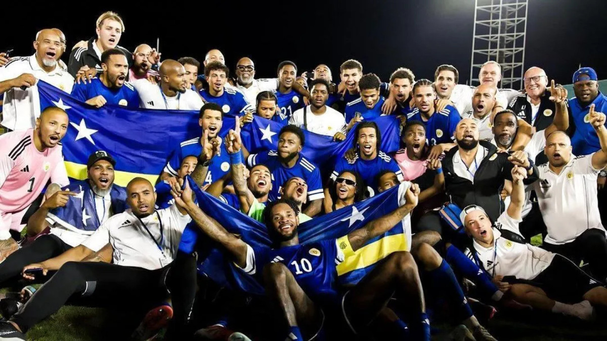 Seleção de Curaçao vai participar pela primeira vez da Copa do Mundo