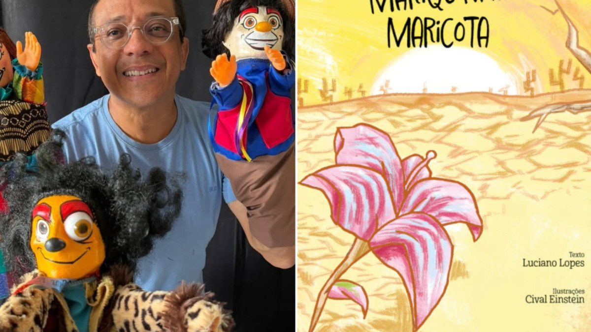 Escritor e humorista Luciano Lopes, conhecido pela personagem Luana do Crato, é autor do livro 