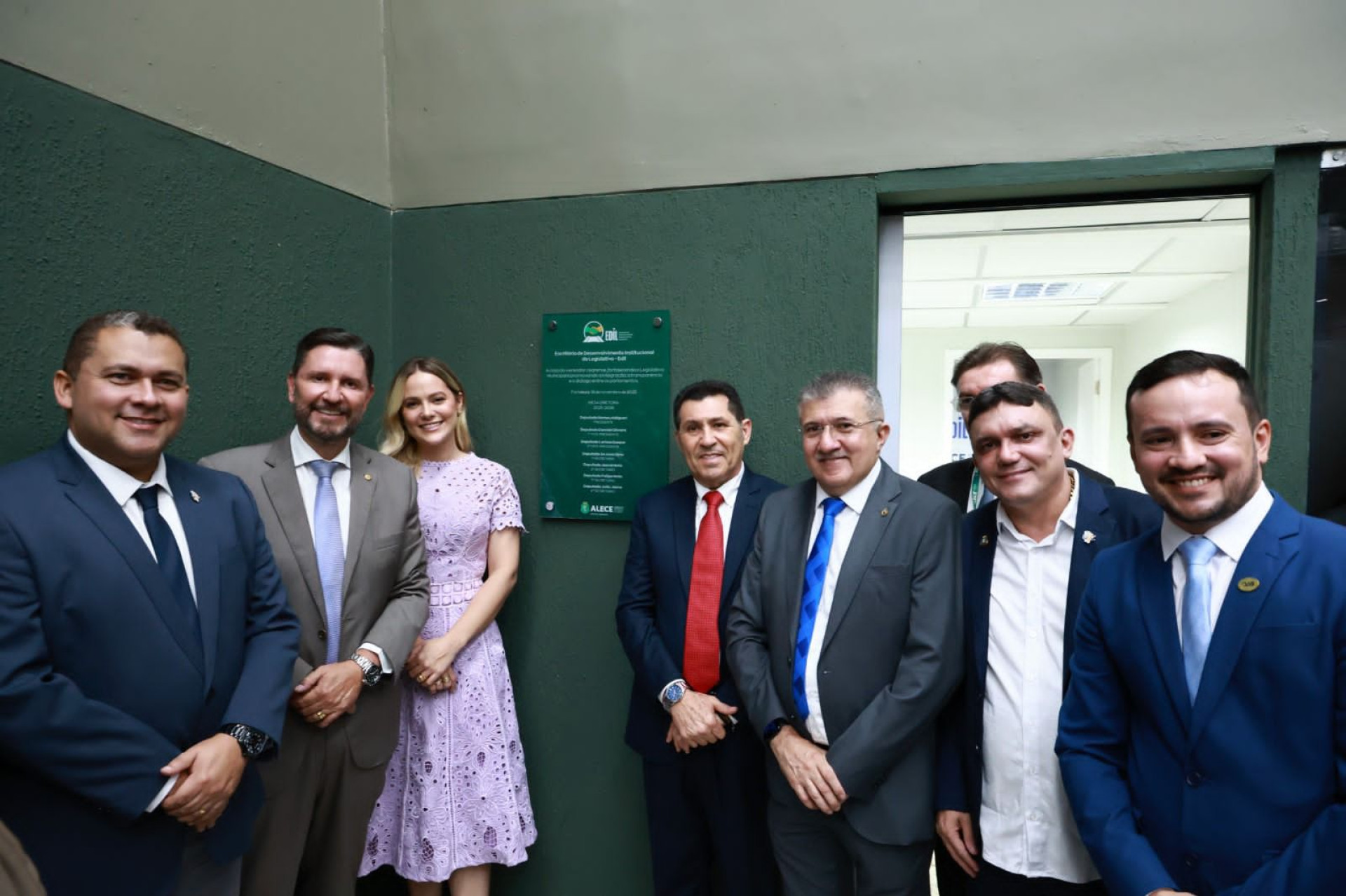 Assembleia Legislativa do Ceará (Alece) inaugura escritório voltado para desenvolvimento institucional e legislativo (Foto: Máximo Moura/Alece)