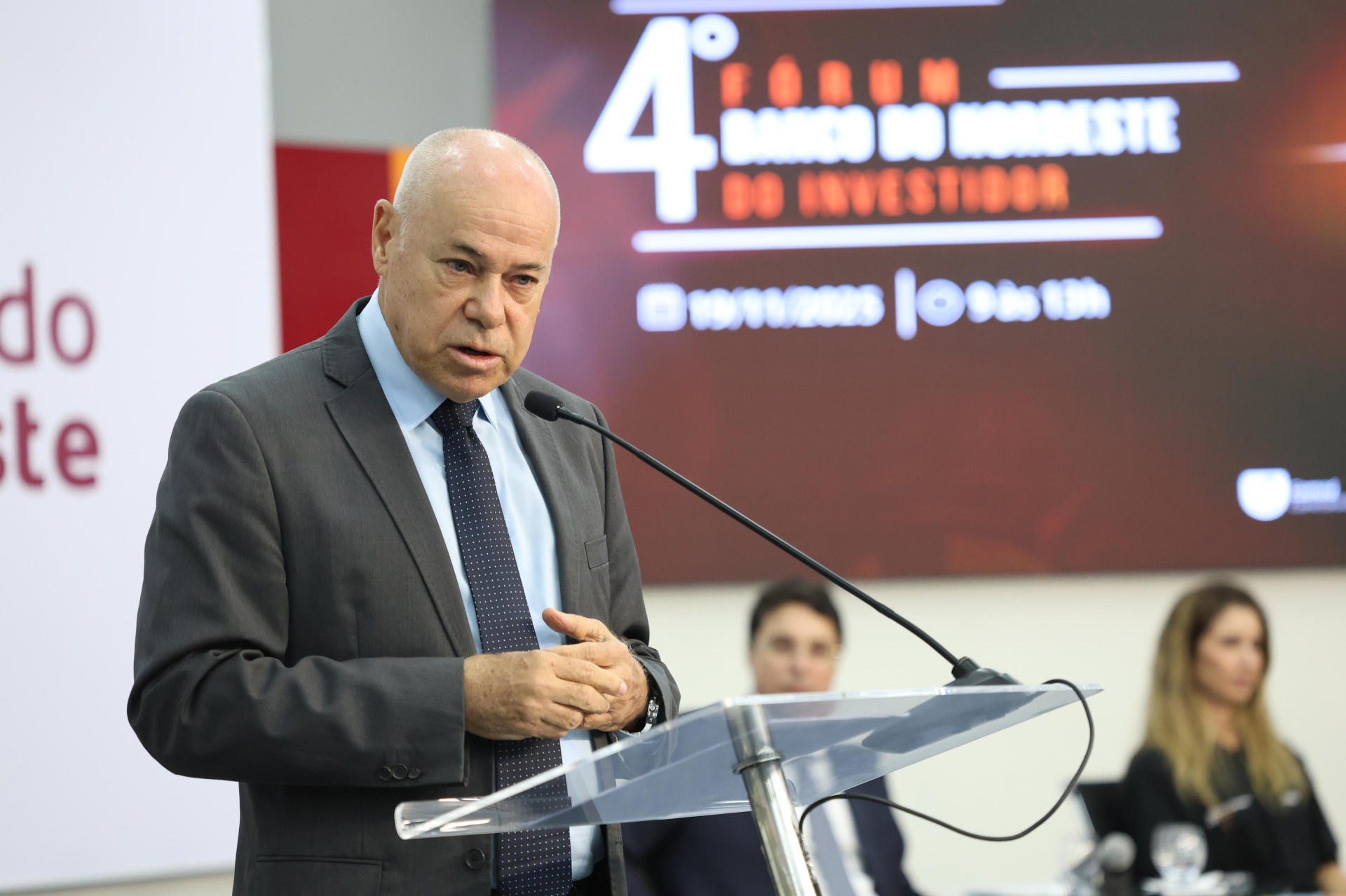 ￼PRESIDENTE Wanger Alencar lançou o fundo de investimento de baixo risco do BNB (Foto: Fernando Cavalcante/Divulgação BNB)