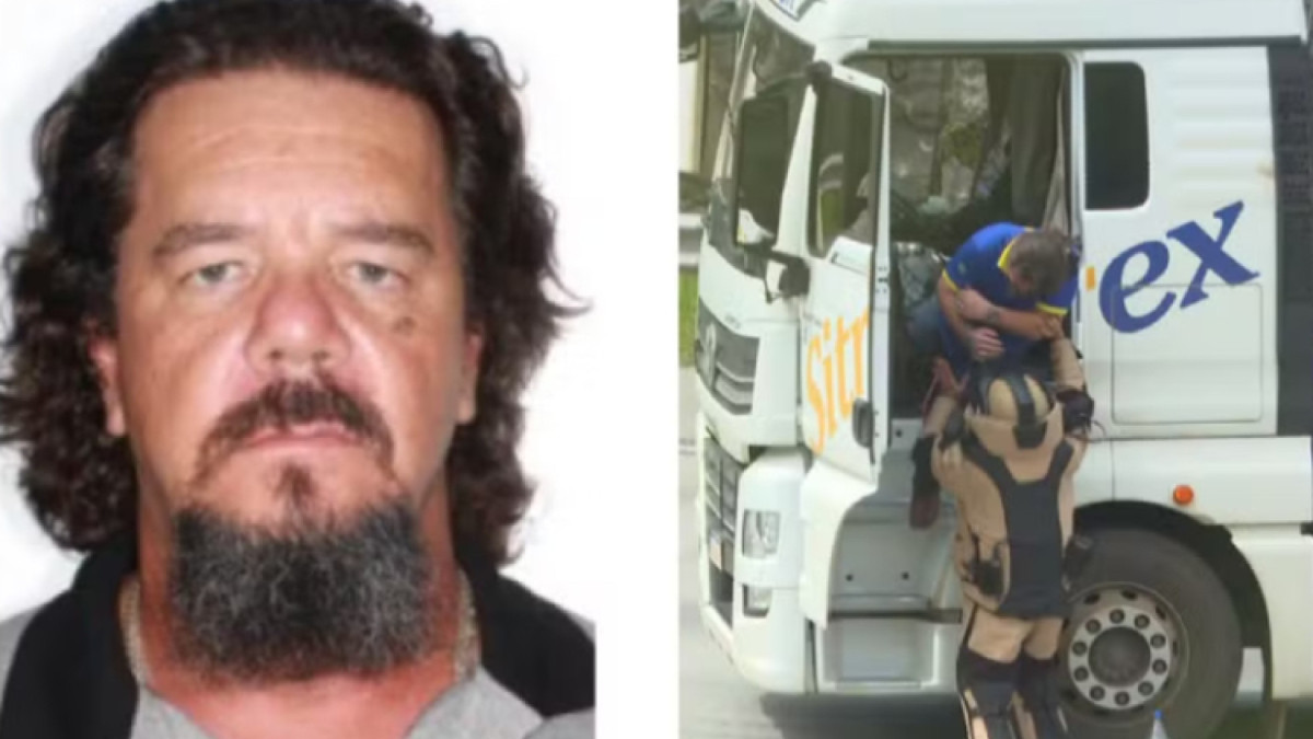 Na manhã do suposto crime, Dener dos Santos dizia coisas desconexas, e desmaiou no Rodoanel após sair da cabina com a ajuda de um agente do Gate