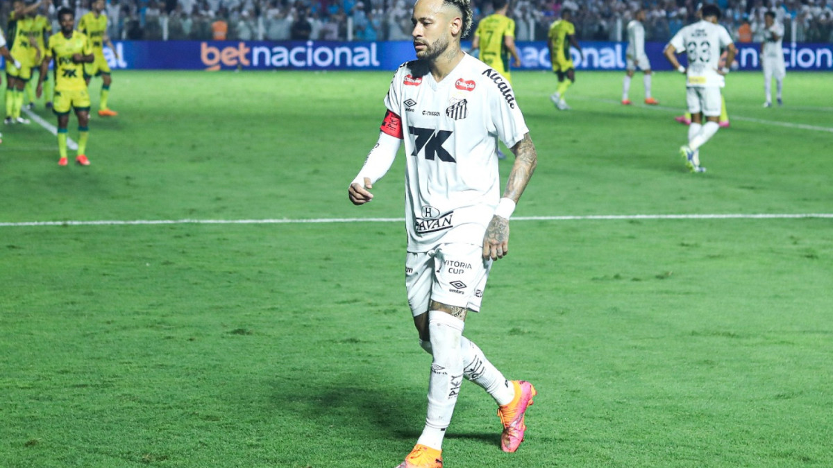 Santos de Neymar ficou no empate com o Mirassol pelo Brasileirão