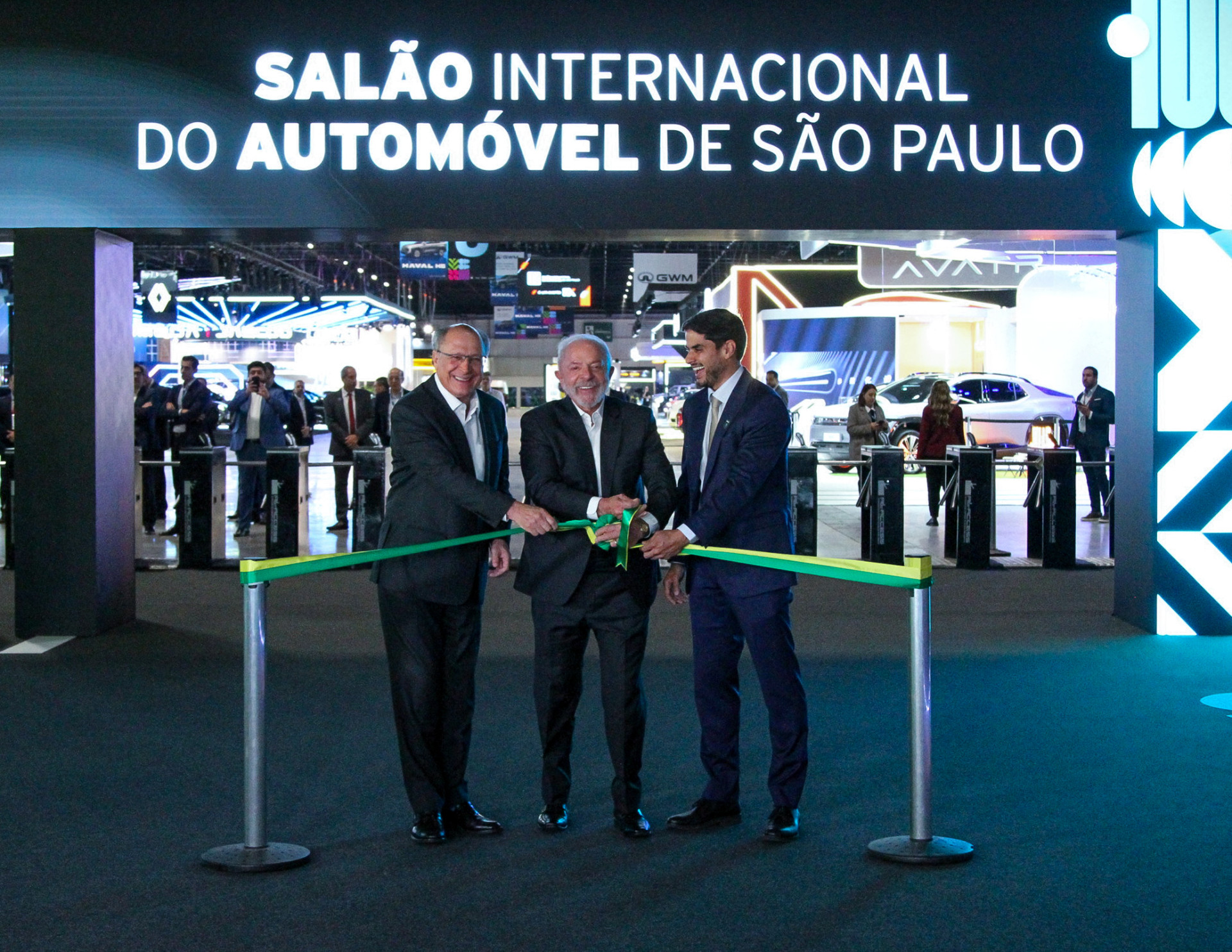 ￼LULA participou da abertura oficial do Salão do Automóvel (Foto: RAUL LUCIANO/ESTADÃO CONTEÚDO)