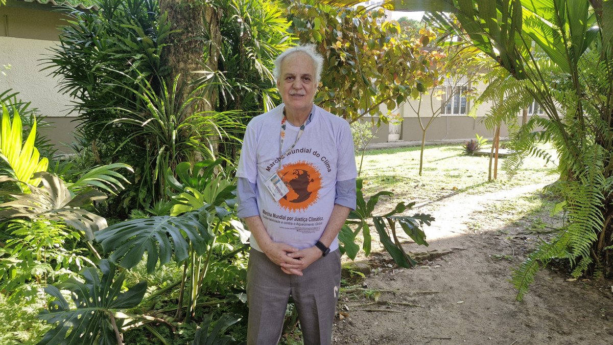 Meteorologista e pesquisador Carlos Nobre durante a COP30