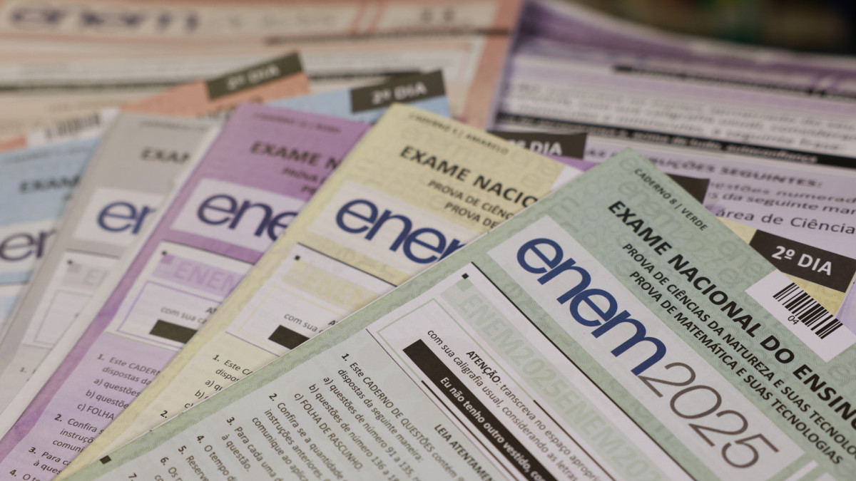  Caderno de Provas 2° dia de aplicação do Enem. 