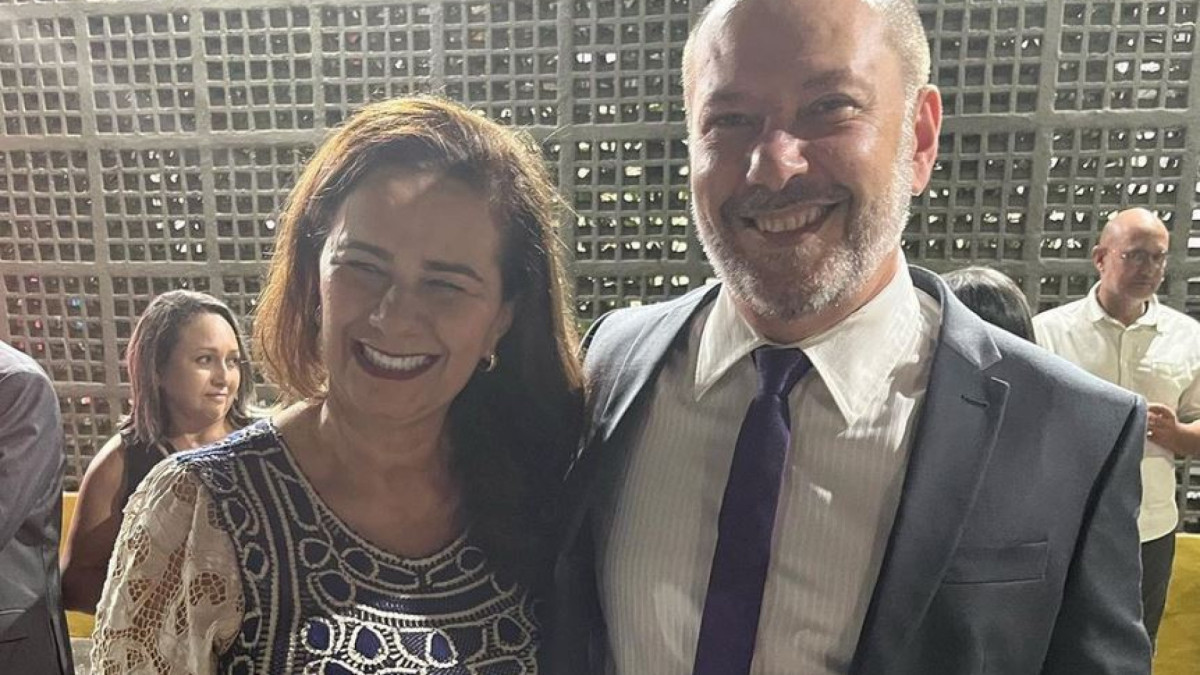 Christiane Coelho e Ivo Gomes quando comandavam a cidade de Sobral