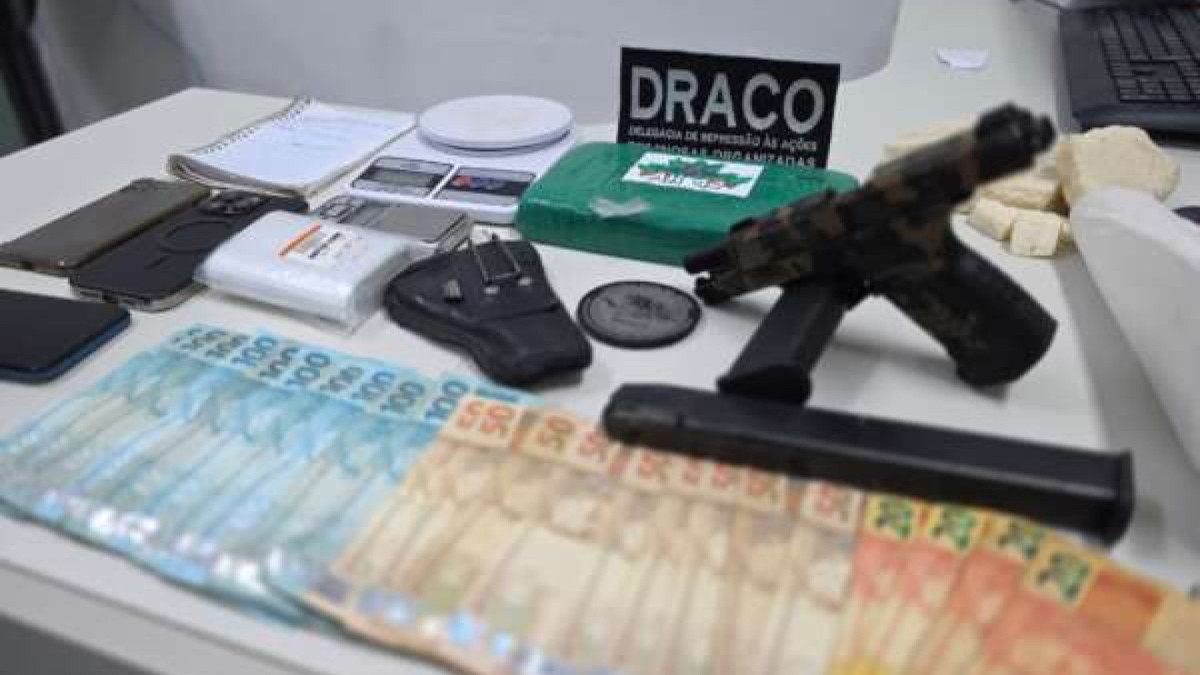 Prisão foi resultado de operação da Delegacia de Repressão às Ações Criminosas Organizadas (Draco)