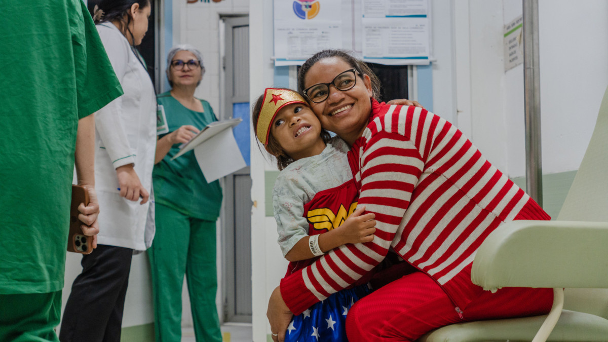 A abertura simbólica do segundo Dia C de Cirurgias aconteceu no Hospital Infantil Albert Sabin