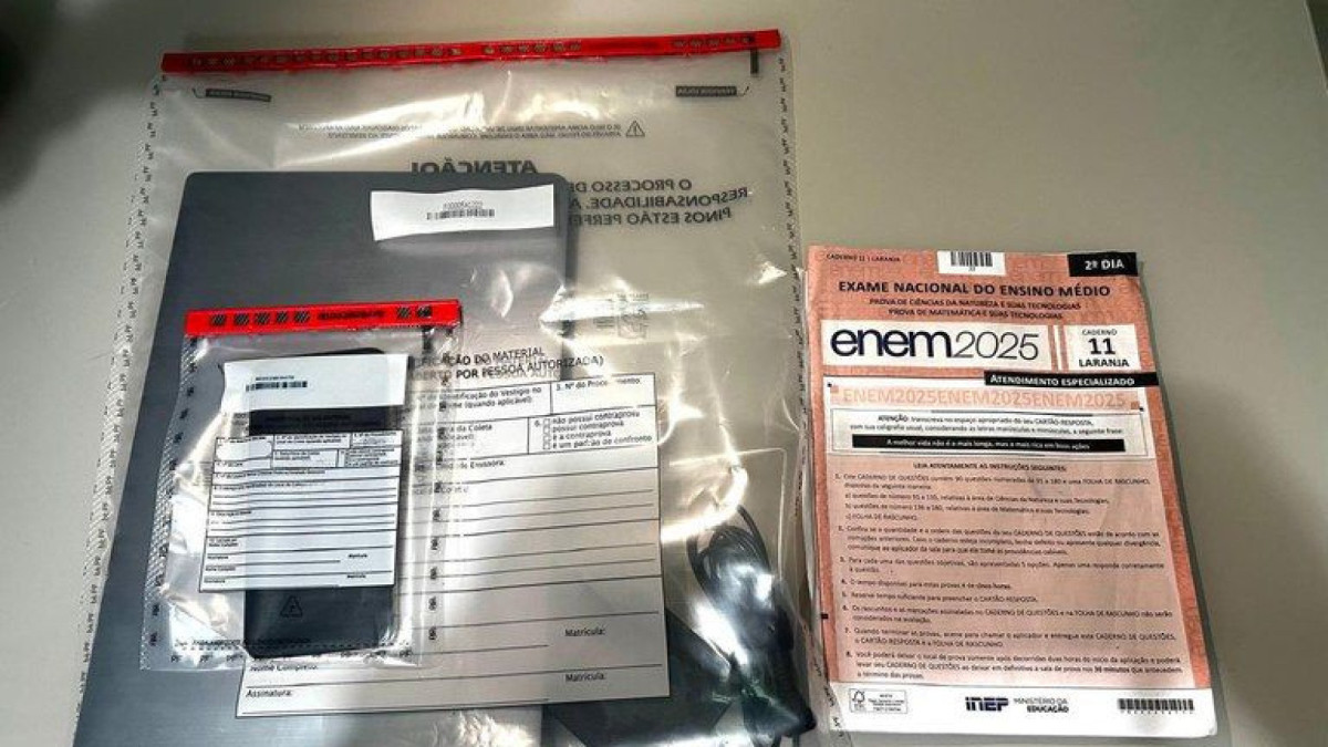Mandado de busca e apreensão foi cumprido no Ceará neste domingo, 23, para investigar uma possível fraude relacionada ao Exame Nacional do Ensino Médio (Enem) 2025
