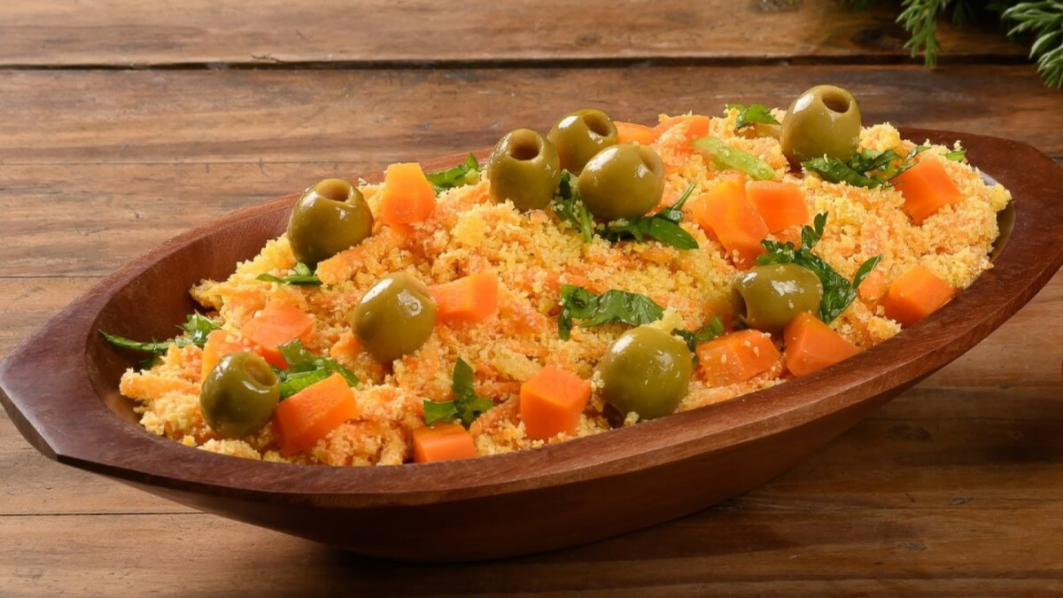 7 receitas de farofa vegana para o Natal