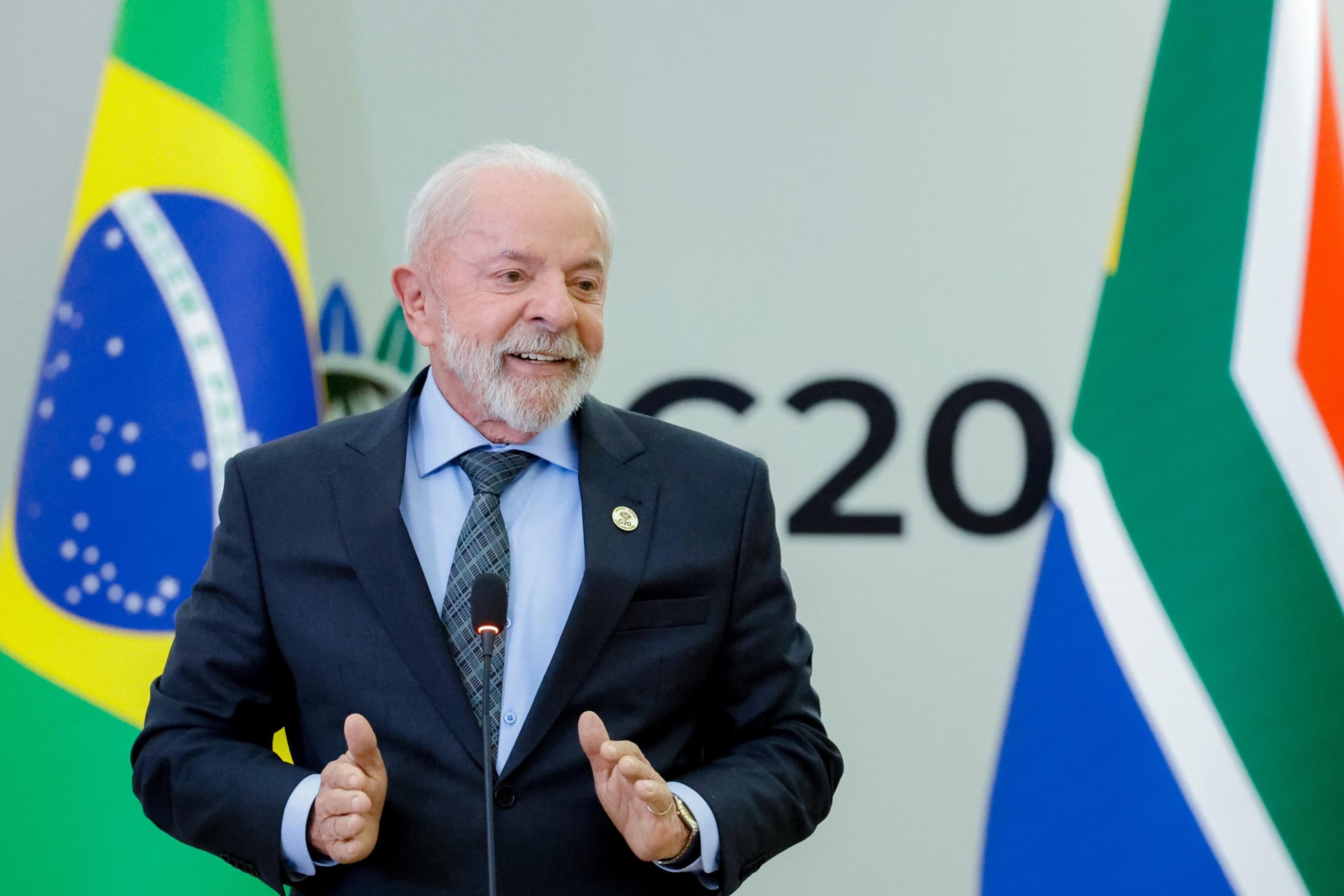 ￼PRESIDENTE participou de encontro do G20 na África do Sul (Foto: Ricardo Stuckert/PR)