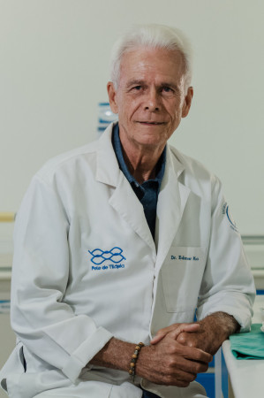 '(A pele de tilápia) precisa ainda ser estudada em muitas outras áreas, principalmente na área de feridas. Mas esse caminhar foi um passo a passo de cada especialidade querendo estudar e desenvolver'(Foto: FERNANDA BARROS)