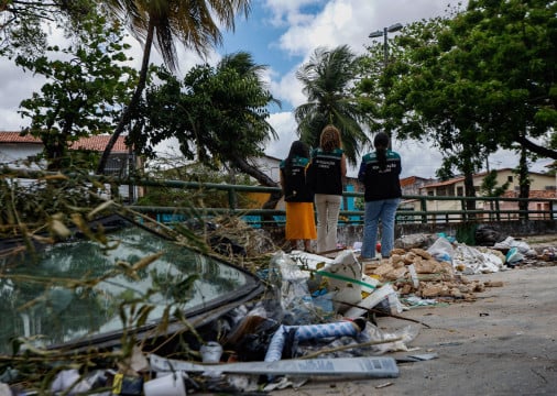 ￼SEIS bairros da Capital foram alvo da ação