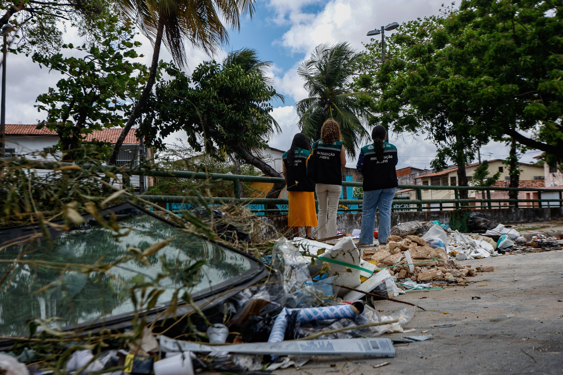 ￼SEIS bairros da Capital foram alvo da ação (Foto: DANIEL GALBER/ESPECIAL PARA O POVO)