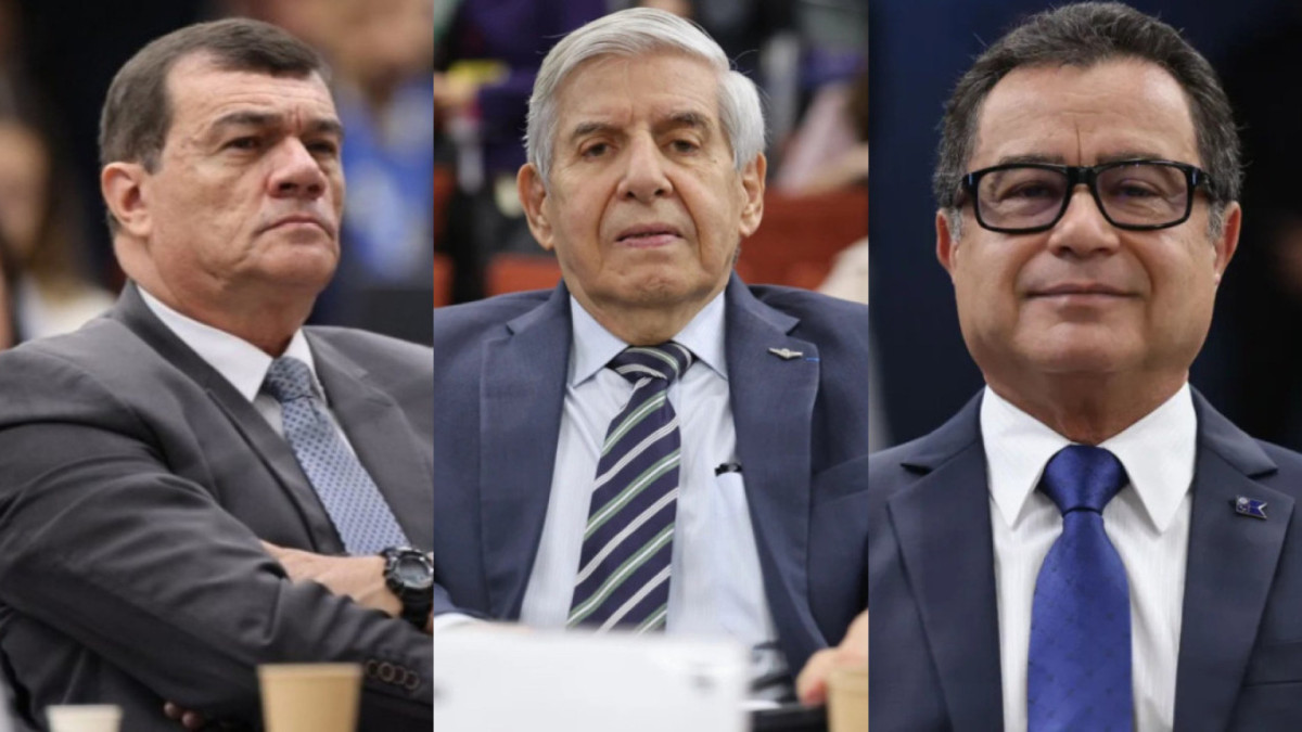 Militares envolvidos na trama golpista foram presos e cumprirão penas em unidades das Forças Armadas; da esquerda para a direita: Paulo Sérgio, Augusto Heleno e Almir Garnier