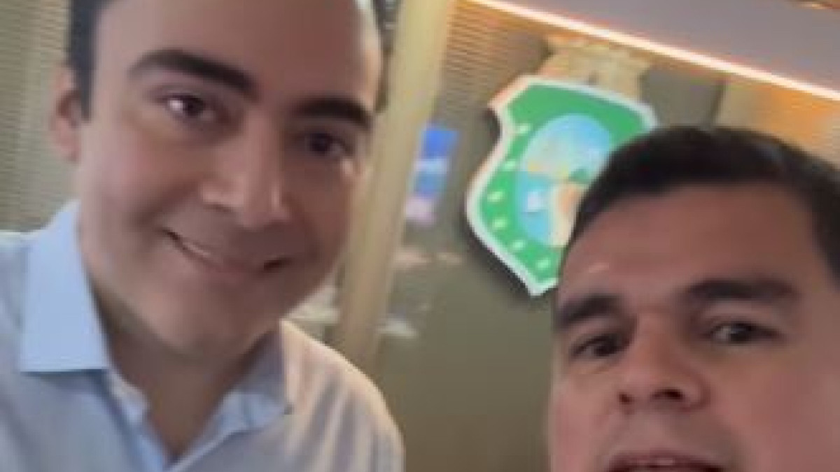 Ozires Pontes grava video com Chagas Vieira e elegia atuação do governo Elmano