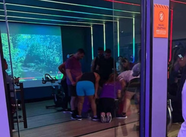 Empresária sofreu um AVC durante o treino na academia localizada em Maranguape  