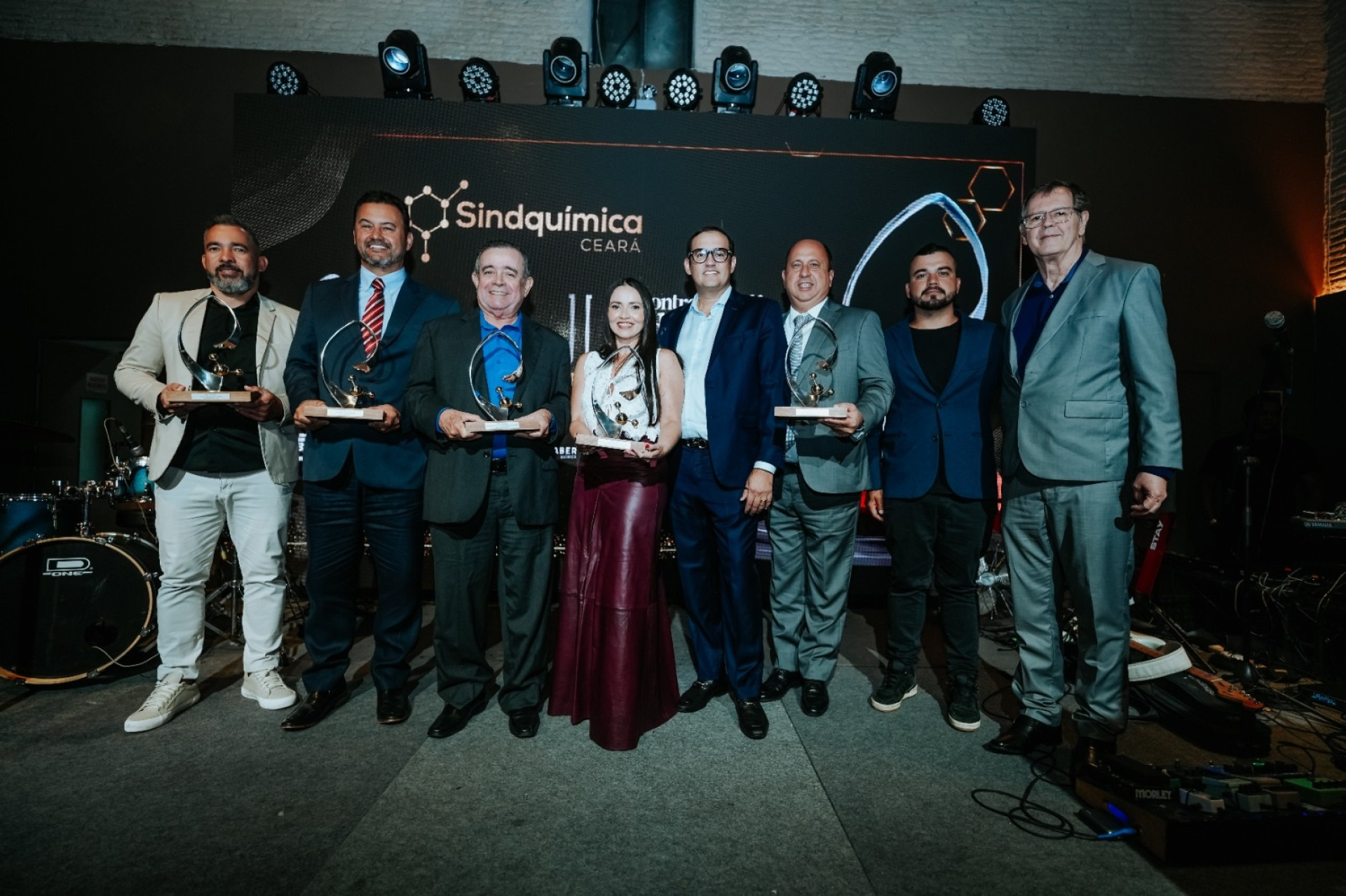Sindquímica entrega Tróféu 4 Elementos 
 (Foto: Davi Probo/Divulgação)