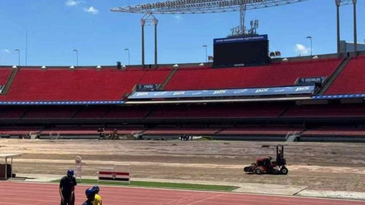 Tricolor realiza reforma após término de temporada de show no estádio, que só volta a receber jogos em 2026