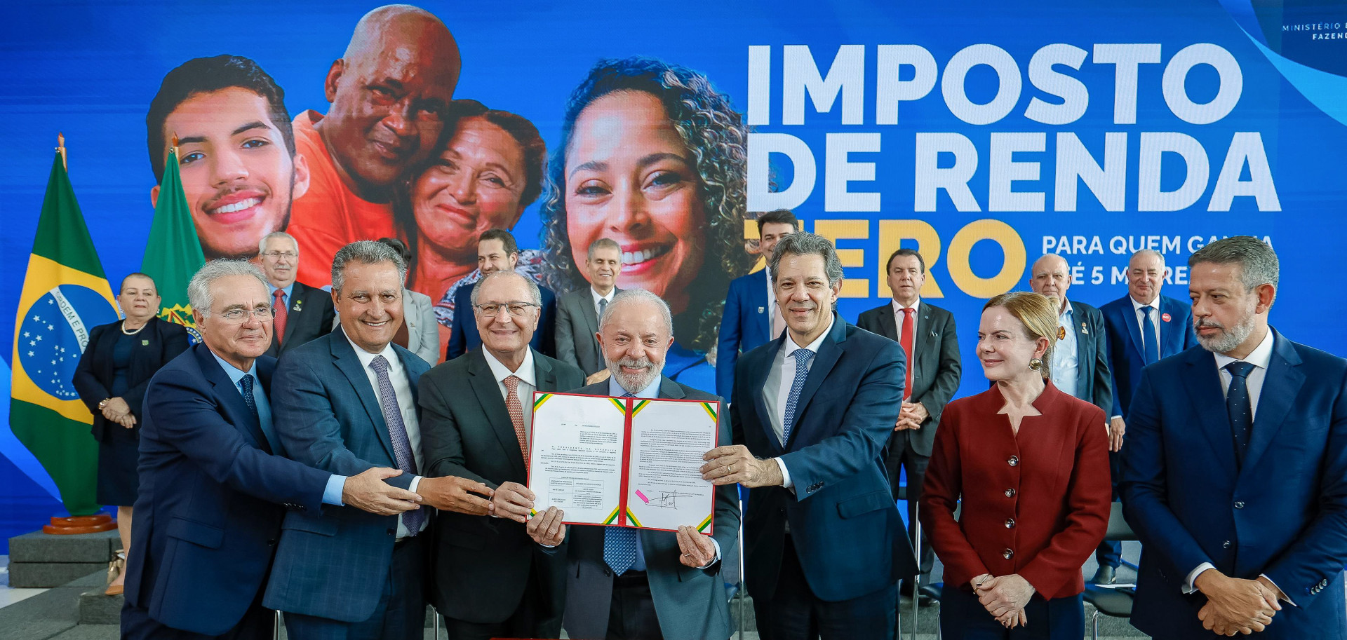 ￼SANÇÃO foi feita em cerimônia no Distrito Federal (Foto: Ricardo Stuckert)